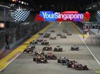 Старт Гран При Сингапура 2012
