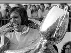 Эмерсон Фиттипальди на подиуме Гран При Австрии 1972 года