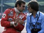 Карлос Ройтеман и владелец команды Brabham Берни Экклстоун, 1978 год