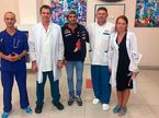 Карлос Сайнс и врачи сочинской больницы