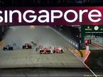 Старт Гран При Сингапура 2017