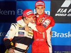Фернандо Алонсо и Фелипе Масса - будущие напарники? Гран При Бразилии, 2009 год