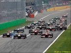 Старт Гран При Италии 2013