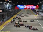 Старт Гран При Сингапура 2012 года