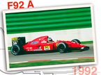 Ferrari F92 A, 1992 год