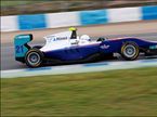 Кристофер Хоер на тестах серии GP3