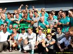 Mercedes празднует дубль в Гран При Италии 2014