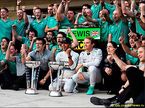 Mercedes празднует дубль в Гран При США 2014