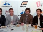 Слева направо: Михаил Алешин, Антон Небылицкий, Дмитрий Сапгир, Бруно Бессон