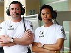 Эрик Булье и Ясухиса Араи, директор Honda Motorsport