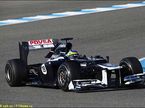 Бруно Сенна за рулем Williams FW34 на тестах в Хересе