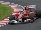 Фернандо Алонсо за рулем Ferrari F10