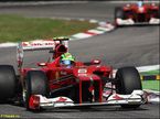 Пилоты Ferrari на прошлогоднем Гран При Италии