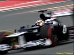 Williams FW34 на предсезонных тестах