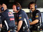 Кристиан Хорнер на командном мостике Red Bull Racing