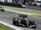 Машины Sauber на трассе Гран При Германии