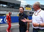 Руководитель Red Bull Racing Кристиан Хорнер и Хельмут Марко