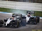 Гонщики McLaren на трассе Гран При Германии