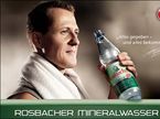 Михаэль Шумахер на рекламном плакате Rosbacher