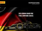 В Pirelli назвали составы шин для Гран При Германии