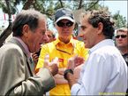 Ален Прост (справа) на Гран При Монако