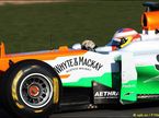Пол ди Реста за рулём новой машины Force India