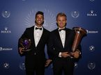Даниэль Риккардо и Нико Росберг на гала-церемонии FIA в Вене