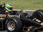 Бруно Сенна за рулем Lotus 98T