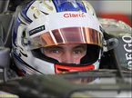 Сергей Сироткин на тестах в Бахрейне за рулем Sauber C33