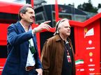 Гюнтер Штайнер (слева) и Джин Хаас, владелец команды Haas F1