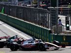 Гонщики Haas на трассе Гран При Азербайджана