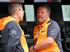 Зак Браун (справа) и Андреас Зайдль, руководитель команды McLaren, фото XPB