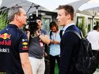 Даниил Квят и Пол Монаган, главный инженер Red Bull Racing
