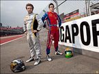 Давиде Вальсекки и Руис Разиа накануне финального этапа GP2 в Сингапуре