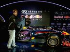 Себастьян Феттель и Марк Уэббер на презентации новой машины Red Bull Racing