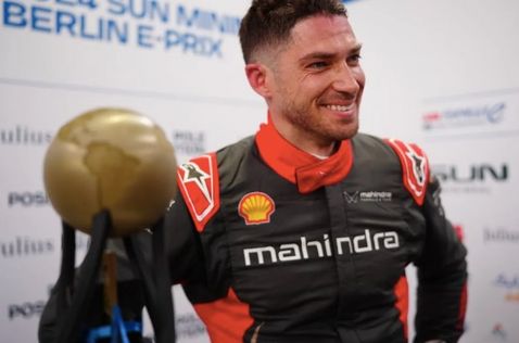 Эдорадо Мортара, победитель субботней квалификации в Берлине, фото Формулы E