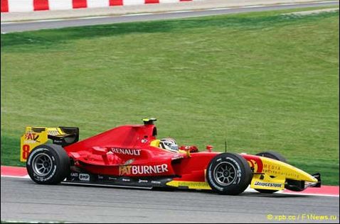 Дани Клос за рулем машины Racing Engineering. 2009 год.