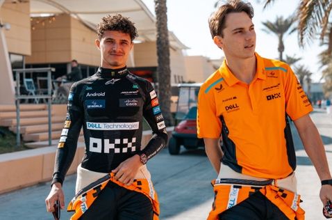 Ландо Норрис и Оскар Пиастри, фото пресс-службы McLaren
