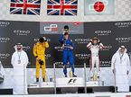 Подиум второй гонки GP3 в Абу-Даби