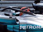 4-я версия Halo на машине Mercedes на тестах в Венгрии