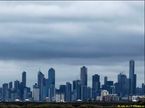 Вид на Мельбурн с набережной