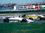 Нельсон Пике и Ален Прост на Гран При Нидерландов 1982 года