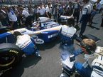 Найджел Мэнселл на стартовой решётке Гран При Франции 1994 года. Фото Williams