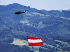 Флаг Австрии над Шпильбергом