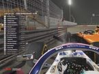 Кадр из виртуальной гонки Формулы 1