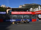 Антониу Феликс да Кошта на трассе в Монако, фото пресс-службы Формулы E