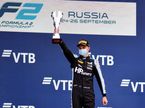 Оскар Пиастри, победитель воскресной гонки Ф2 в Сочи