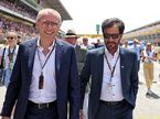 Мохаммед бен Сулайем, президент FIA, и Стефано Доменикали, президент и исполнительный директор Формулы 1