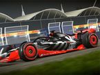 Машина Формулы 1 в цветах Audi в игре F1 2022