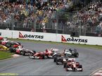 Авария на старте Гран При Австралии
